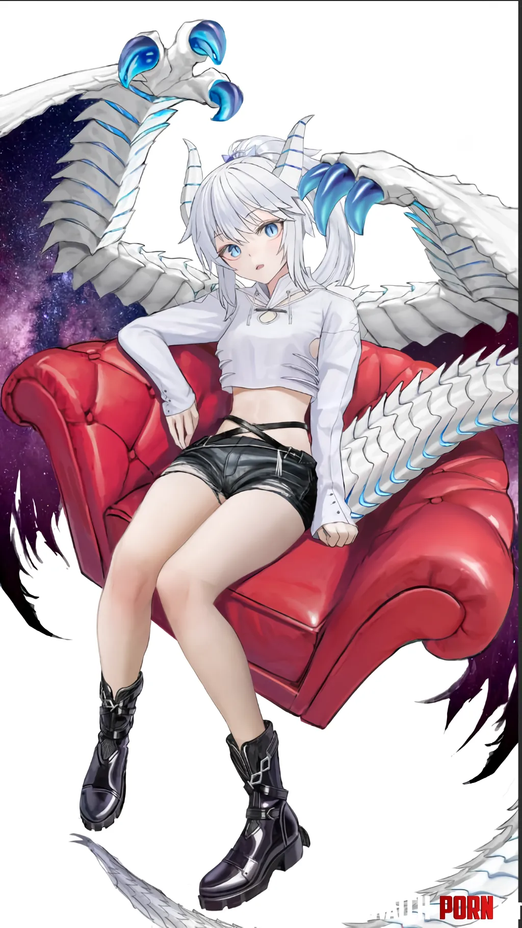 Couch Dragon  by CheetahSperm18