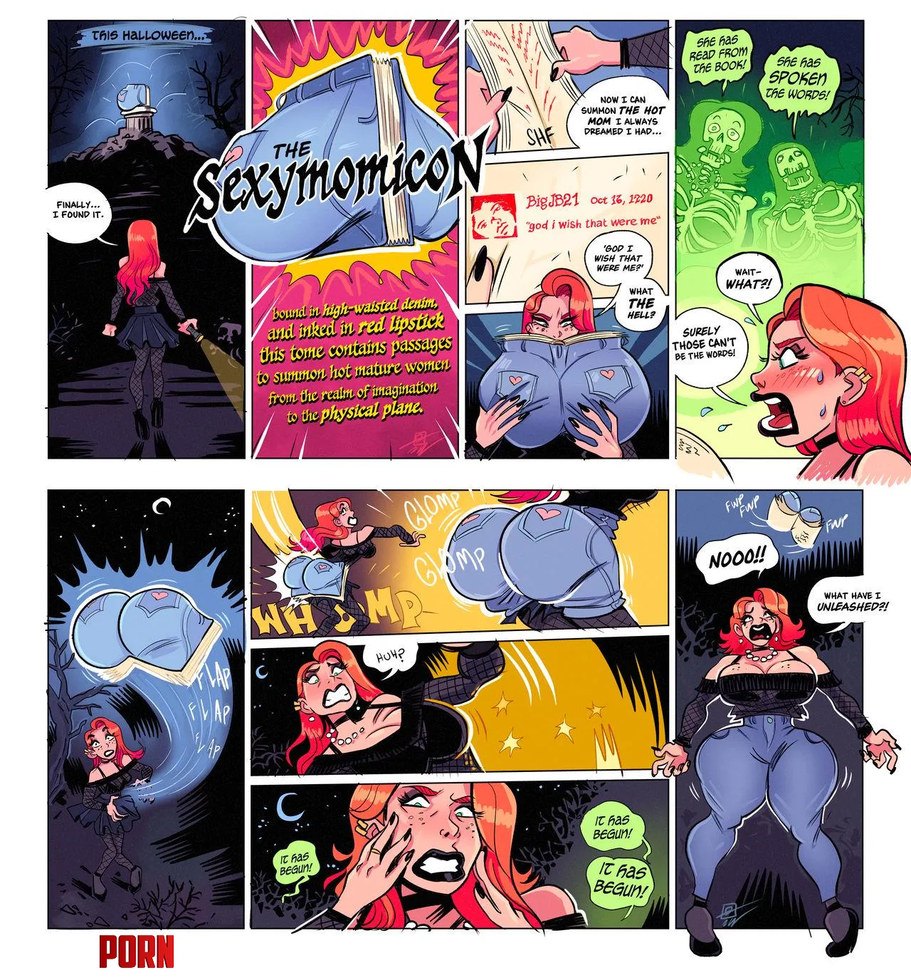 The Sexymomicon Opens by GrumpyTG by wysjm