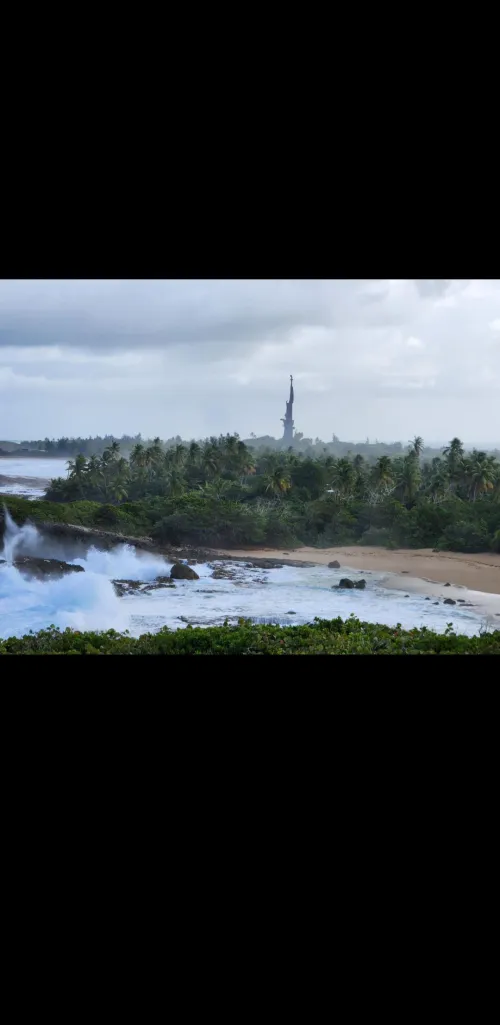 Thumbnail Puerto Rico Beach and Statue of Liberty by Sonic2368 | Beach Category