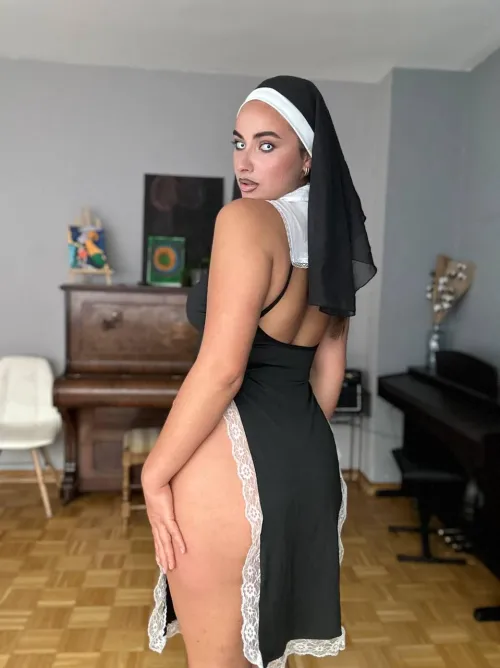 Thumbnail Unveiling the Nun: A Kinky Delight by kitten_bad