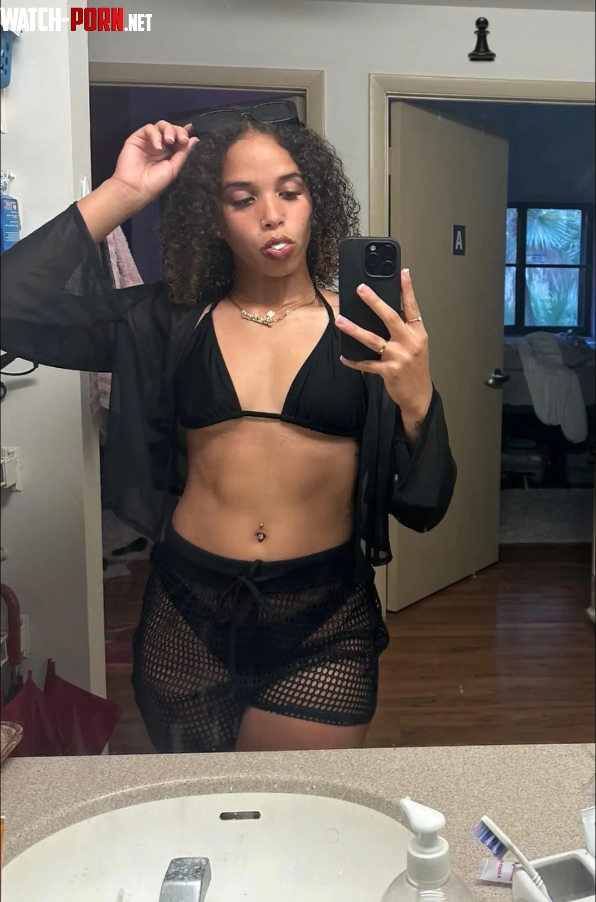 Black bikini  by StrawberryKooky8674