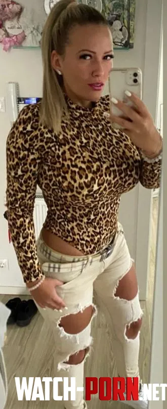 Jaguar print blondie by rhard28