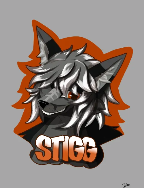 Thumbnail Unique Creations: First Con Badge Comm by RennoFox in Furry
