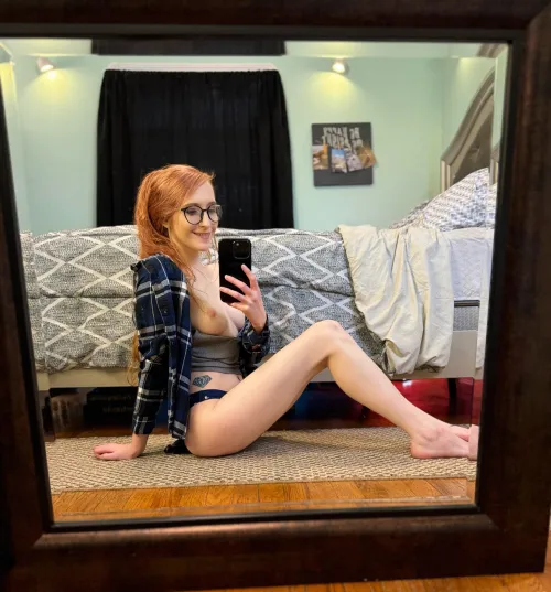 Thumbnail Embracing Innocence in a Ginger by NaturallyRedHair | xsmallgirls