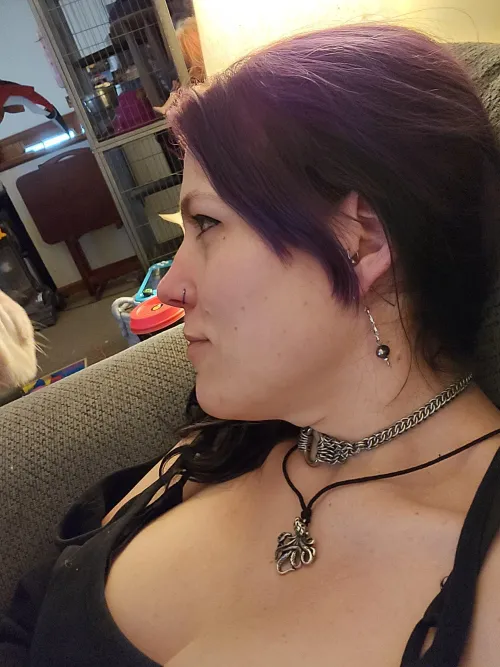 Thumbnail Collar Preferences Unveiled: Sapph_Fyre's Decorative or Functional Dilemma | collared
