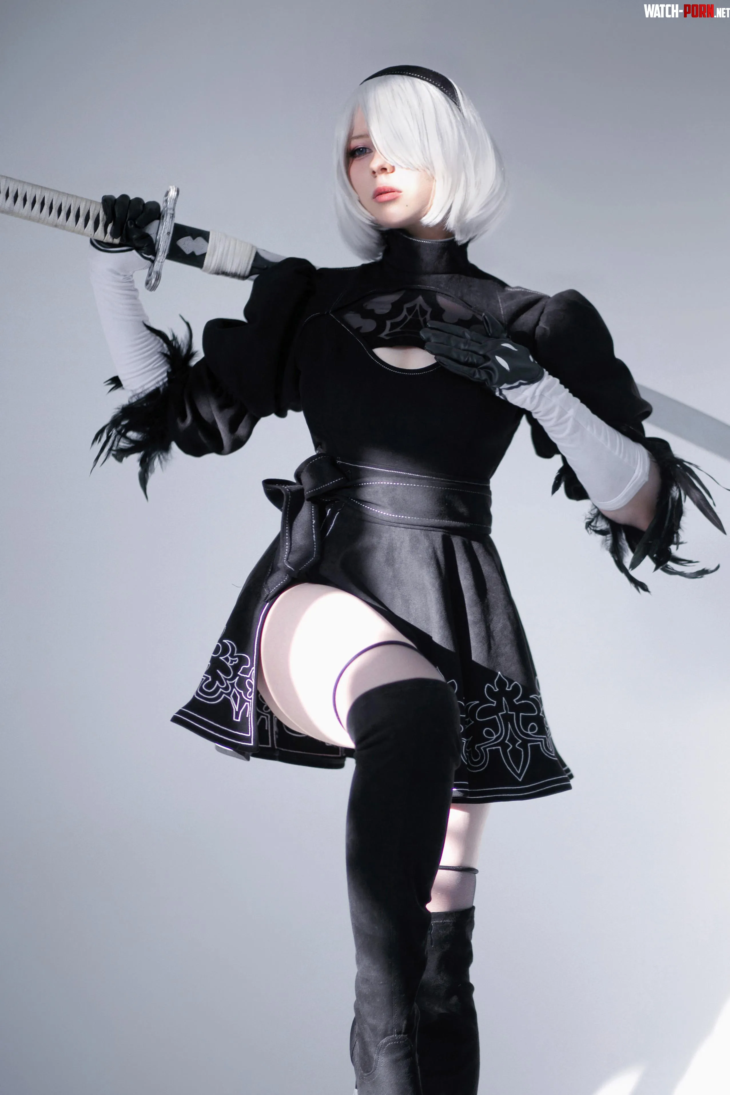 2B cosplay by Neroextra  by neroara_ara