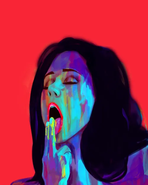 Thumbnail Exquisite Art: arca_num_ Commission Painting of Little Caprice