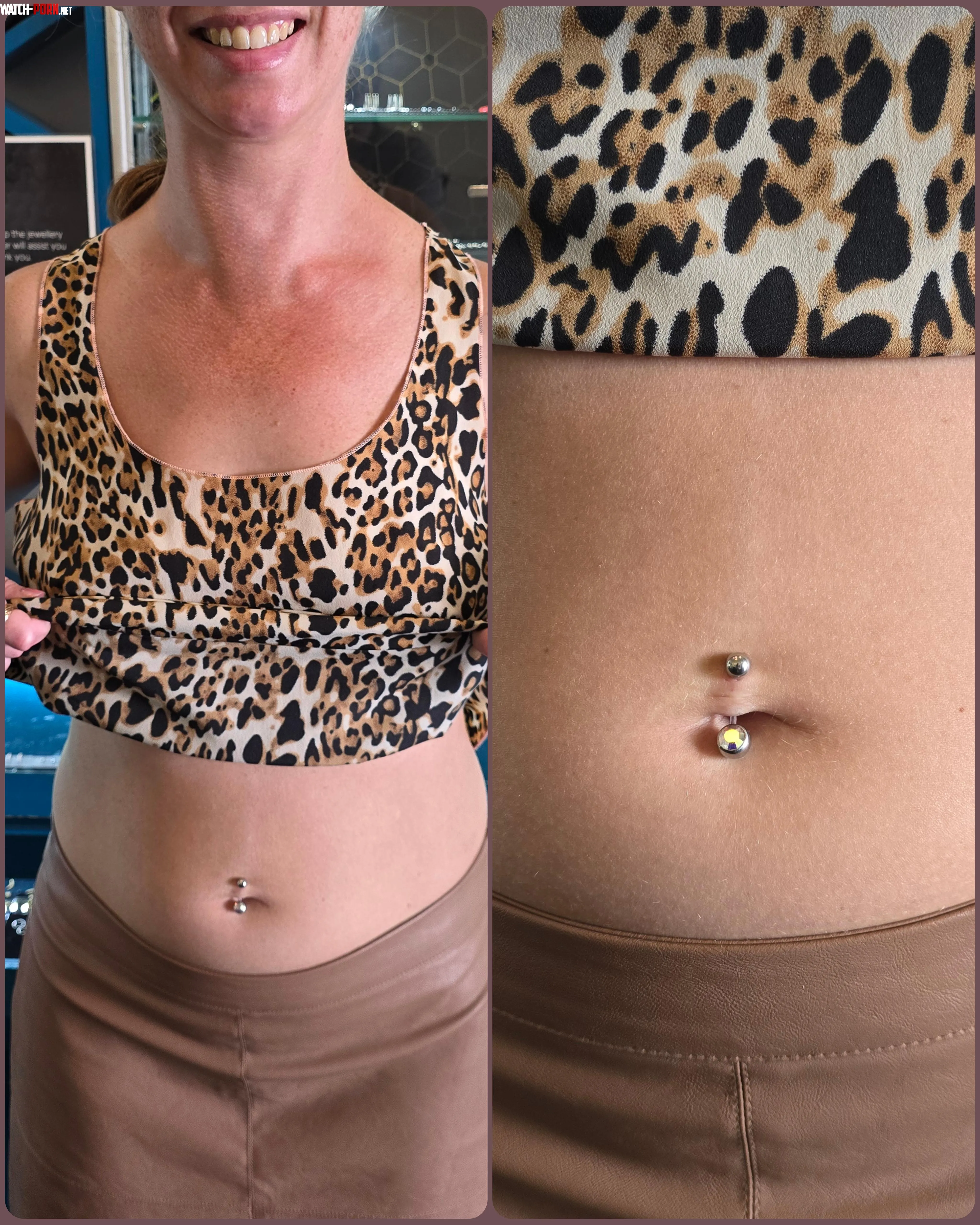 Repierced my belly after taking it out 20 years ago 39f  by Foxy_Red_Mamma