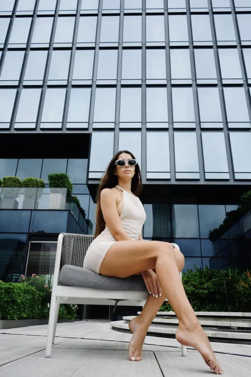 Thumbnail SexyModelEmmy Glows in an Incredible Tight Dress