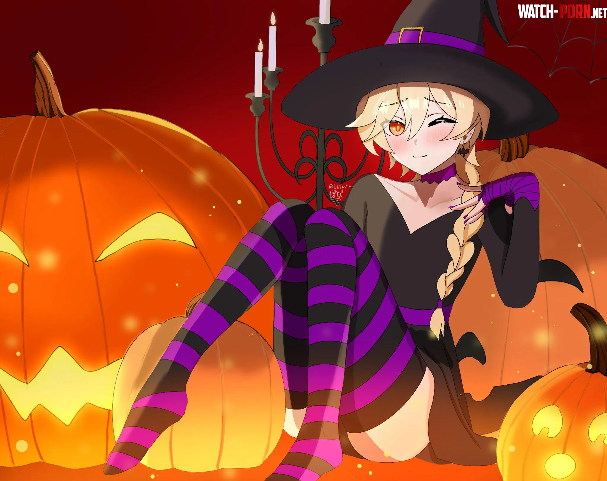 Embarrassed Witch by pedoro_pedoro