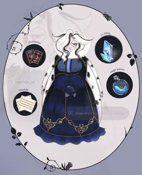 Thumbnail Shy Moth Lady: Discovering mdwines' Intriguing Furry Creations