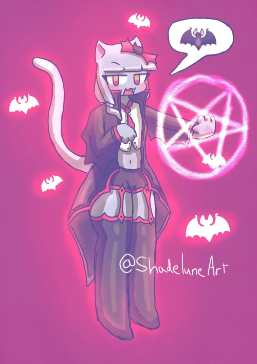 Thumbnail Furry Creations: Explore Vampire Time Artwork by ShadeluneArt