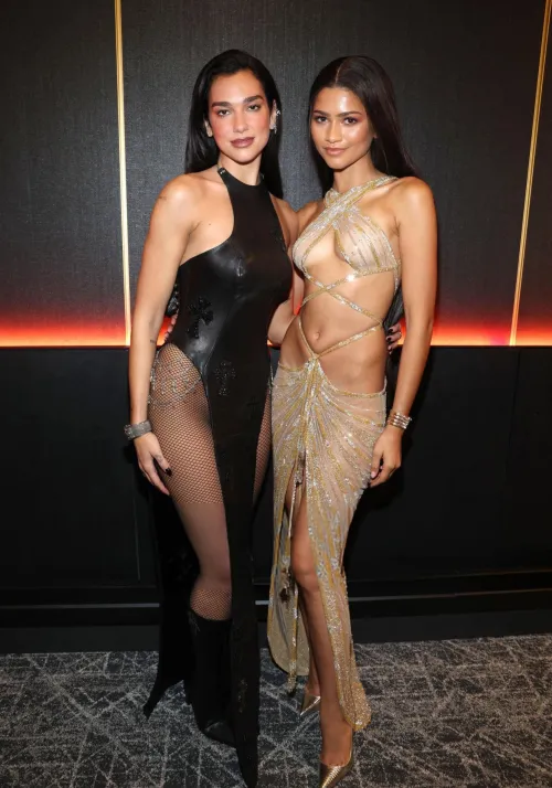 Thumbnail Dua Lipa & Zendaya: Glamorous Duo by khalid-rehamani-821