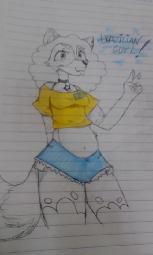 Thumbnail Brazilian Wolfie: Apology for Bad Quality - Furry Category