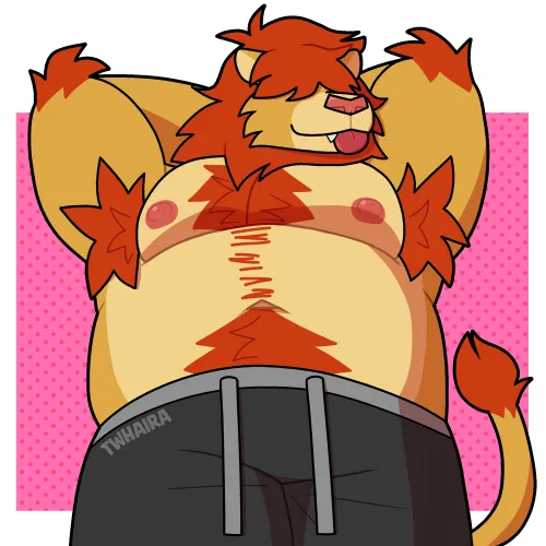 Thumbnail Big Hairy Lion OC: Roaming the Furry Realm with lucasksks11