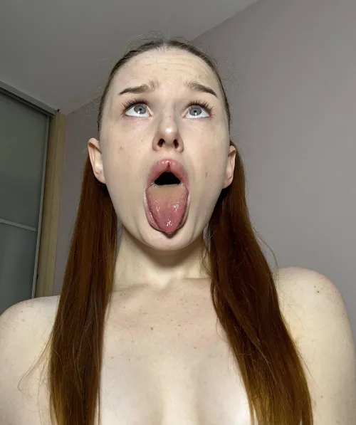 Thumbnail galactiickiss Shares Her Hobby of Doing Ahegao Daily