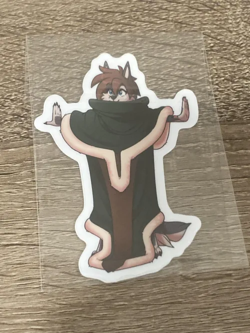 Thumbnail Unboxing Stickers Delights by United-Philosophy121 in Furry Genre