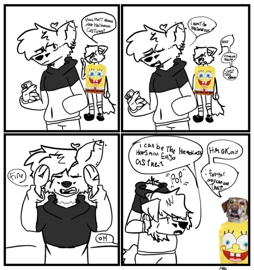 Thumbnail Immerse in Mattpurplesnowfox1's 'A Halloween Comic I Did' Adventure