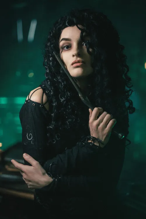 Thumbnail Bellatrix Lestrange Cosplay by Katssby: Enchanting Experiences in the Cosplay World