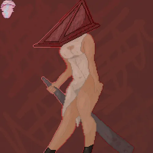 Thumbnail Female Pyramid Head XSolbearpixel: A PixelArtNSFW Masterpiece by BearWarriorX