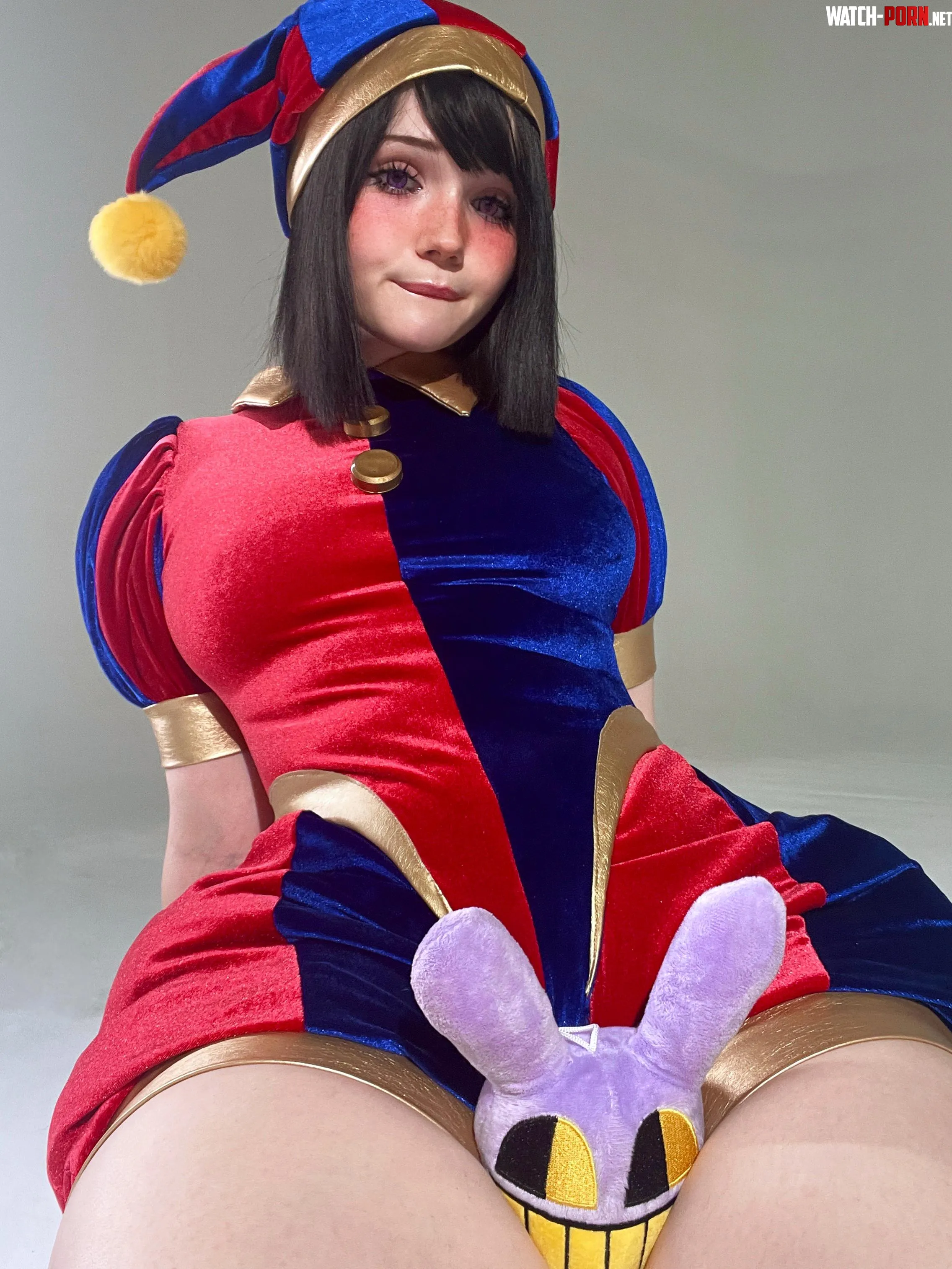 Pomni cosplay by Neyrodesu by Neyrodesu