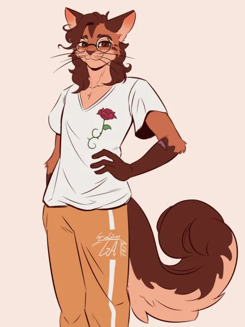Thumbnail Galinn-Arts' Cartoon Cat Transformation Journey