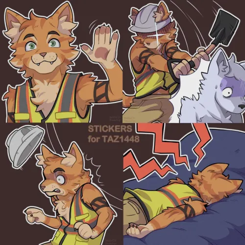 Thumbnail Exploring 'Stickies' - A Furry Creation by Mildzelo