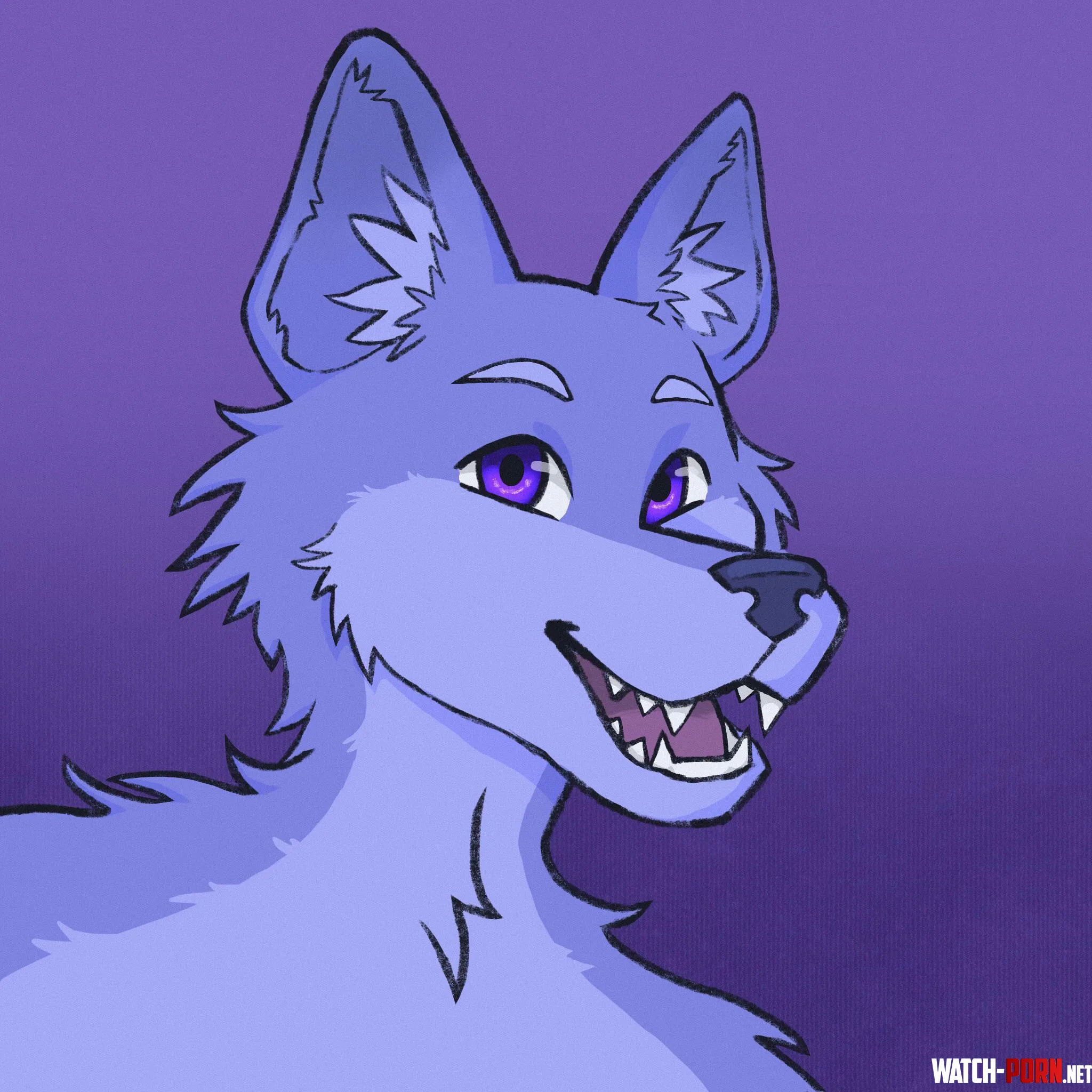 Purple wolf by forest-fur