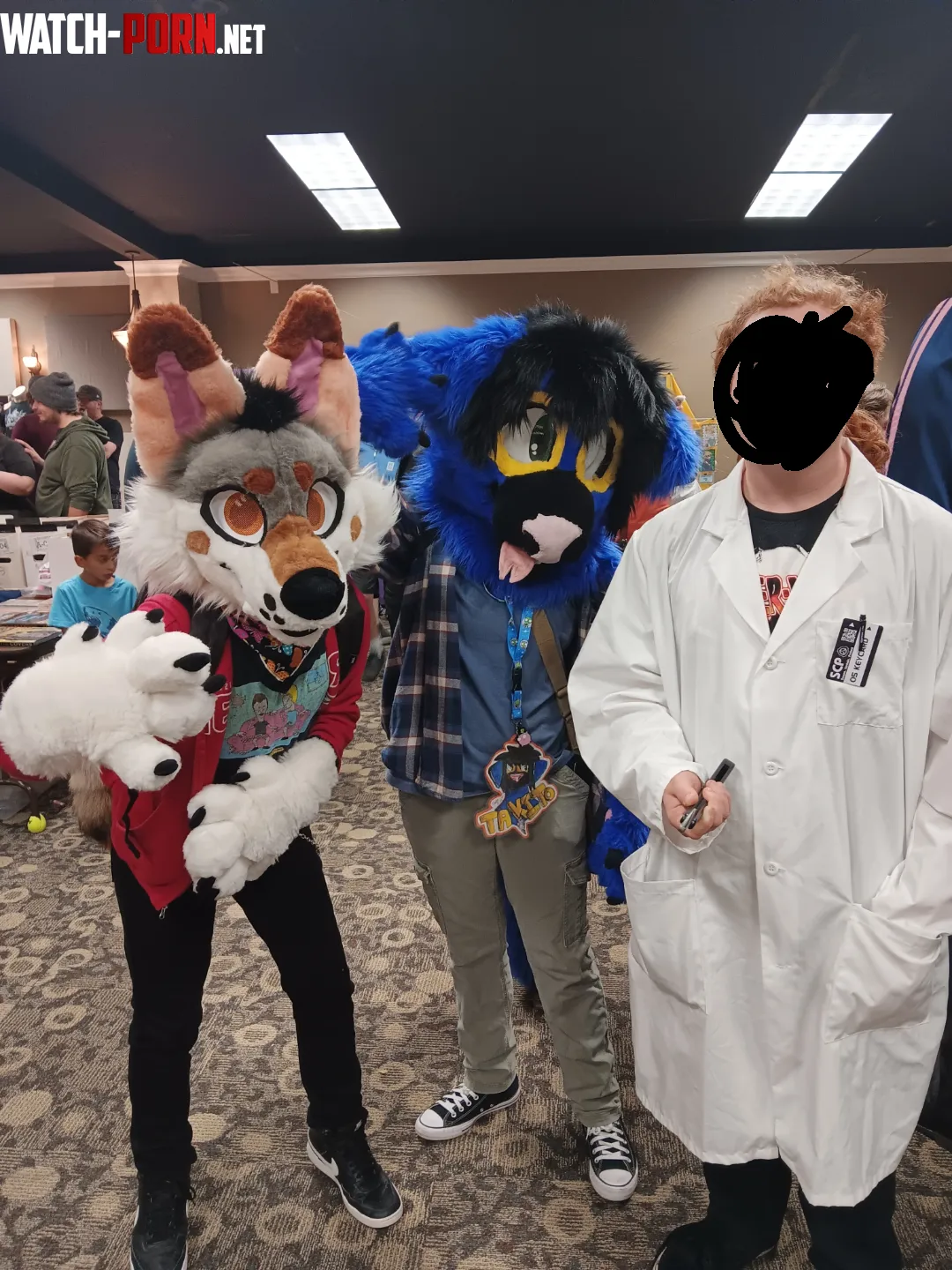 Local comicon made me want to make a fursuit by Exzilon-The-God