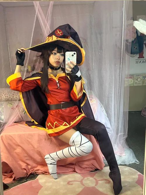 Thumbnail Cosplay Delight: Megumin from Konosuba by Lillianmae00