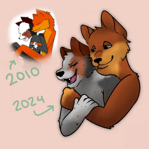 Thumbnail Furry Art Revamp: Gifttcardrecipient's Redrawn OC Captivates