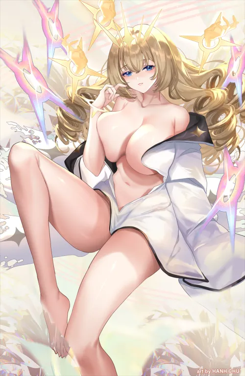 Thumbnail marxsander2016 Unveils Majestic Beauty in Ecchi Fantasy: Crowns Nikke