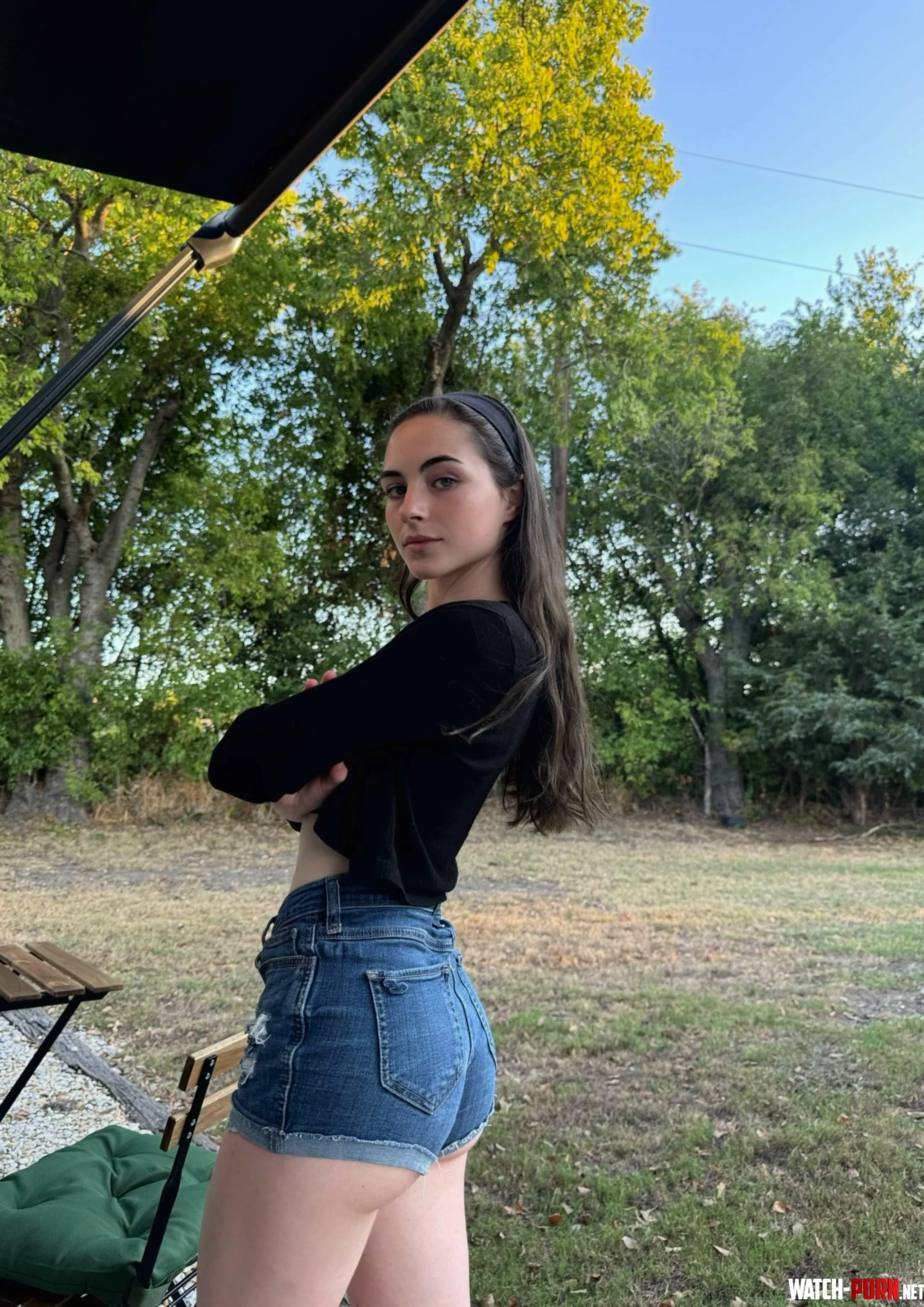 denim shorts make me feel even sexier by sthrnbelle_xo