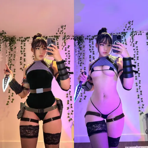 Thumbnail Strawbunnix's Enchanting Wraith from Apex Legends | cosplaygirls