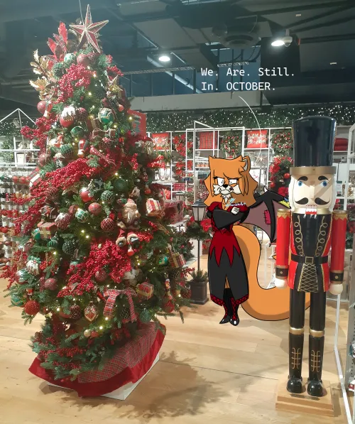 Thumbnail NotSoSpooky Season Art by Me: Furry Creations by JamTheChrcterArtst