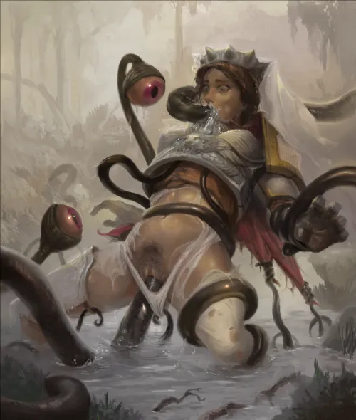 Thumbnail Unveiling the Mystery of Swamp Monster Doomsatan by Billy3414 | Tentai