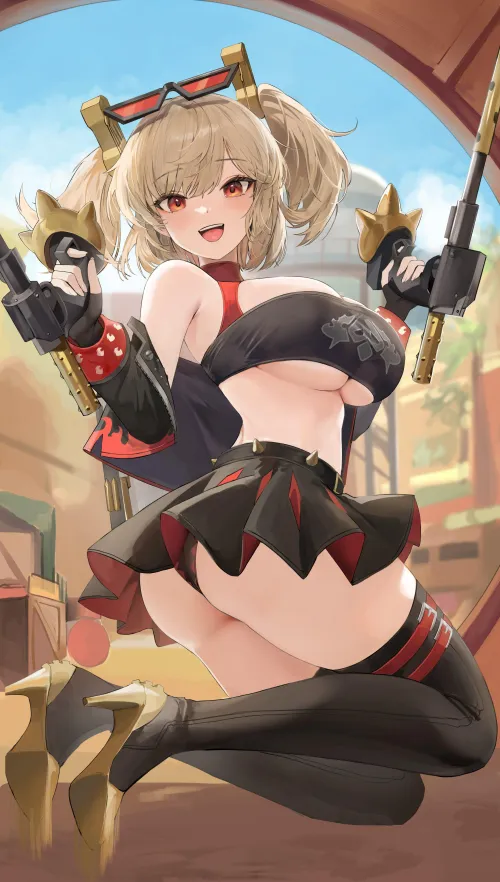 Thumbnail Explore Burnice ZZZ by xSaviour_N in the Pantsu Category
