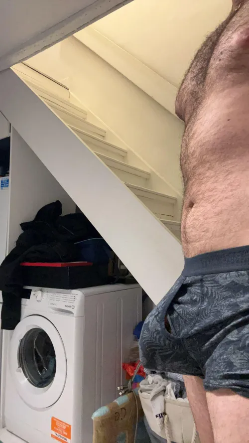 Thumbnail Laundry Day Adventures: Appreciating Bulges by londonboyyy90 | Bulges
