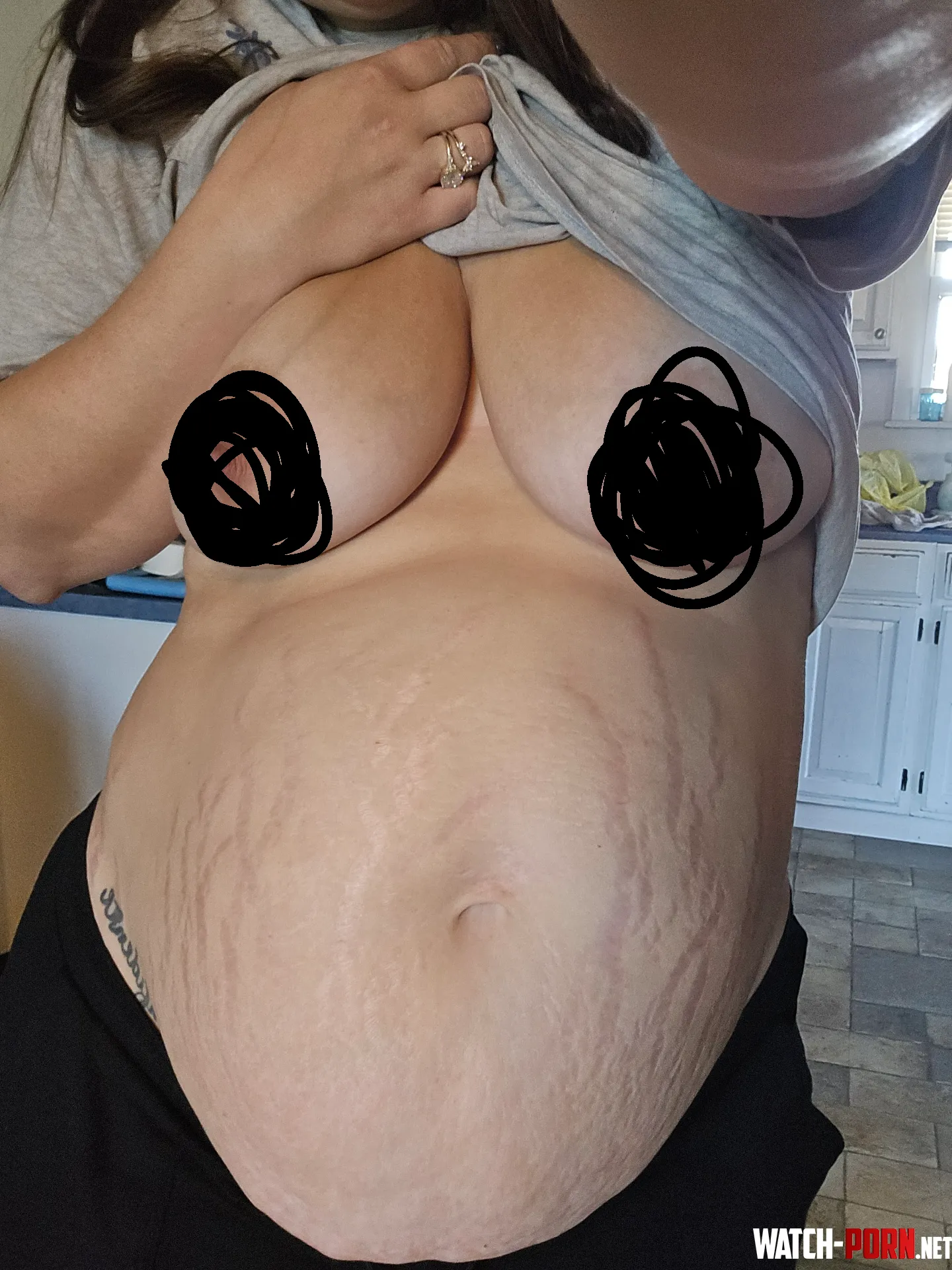 What do you think about my body in my 3rd pregnancy by farmfreshbabe