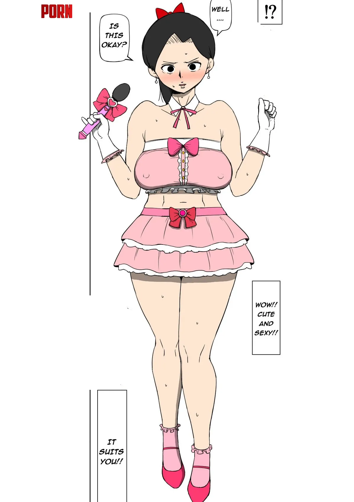 MILF Cosplaying for Sons Friends by zoro200