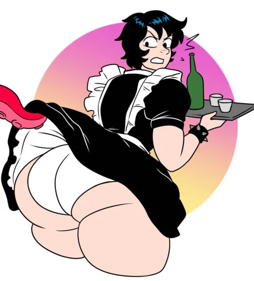 Thumbnail Explore Adult Content: Angry Maid Densen1844 Upskirt by SupremoZanne - thick_hentai