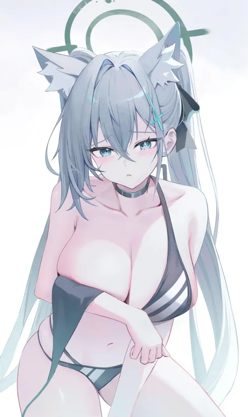 Thumbnail Unveiling Shiroko Terrors: Swimsuit Temptations | marxsander2016