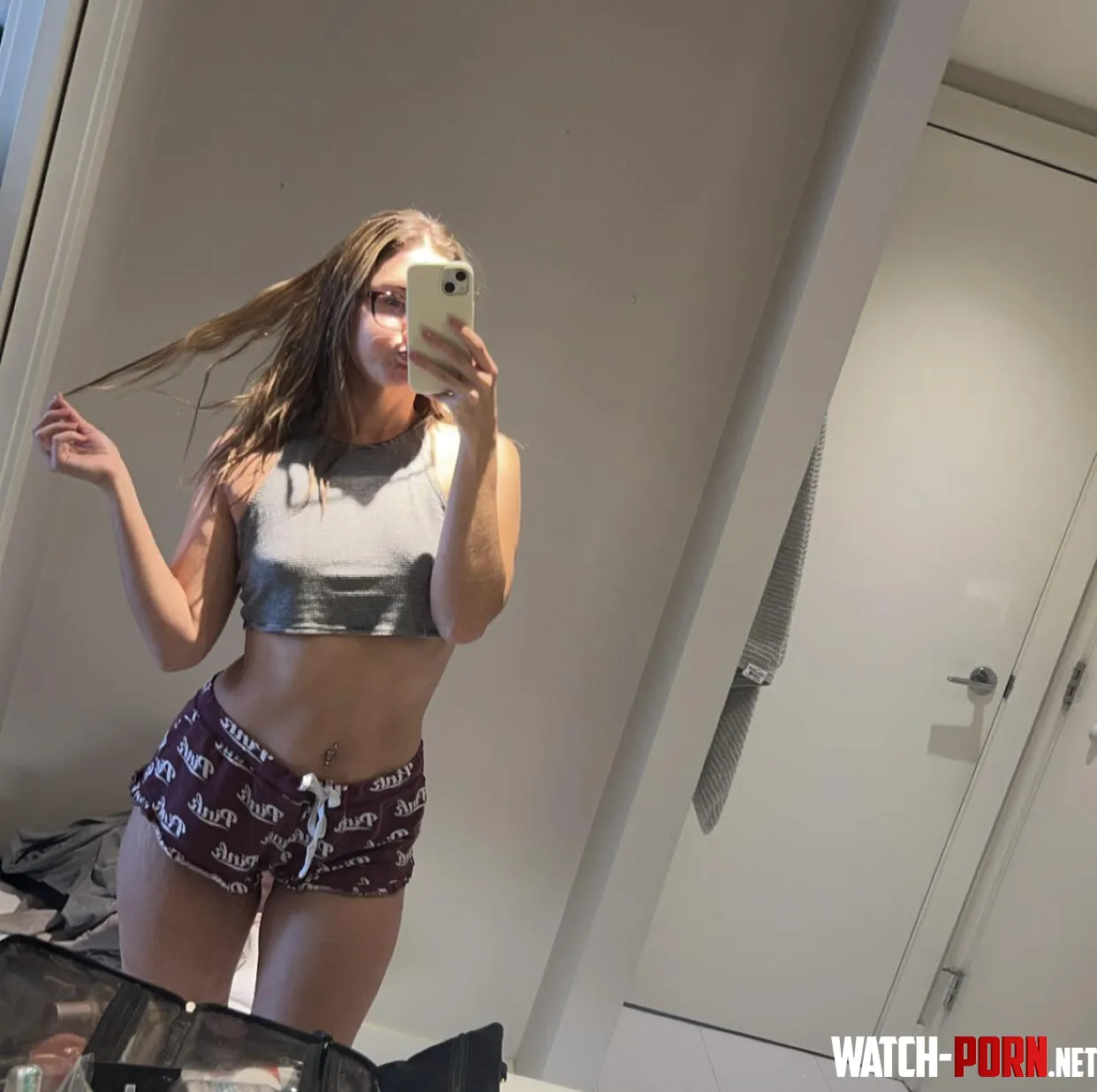 Just in my pjs  by Sagittariusbabygirl