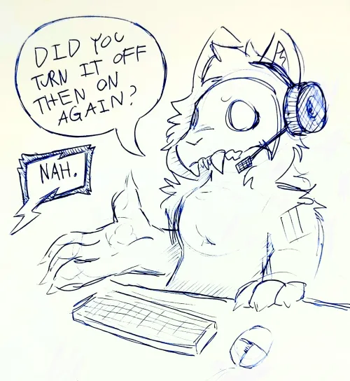 Thumbnail Creative Furry Flair: justgotcsp's Glitterpop Character Fanart