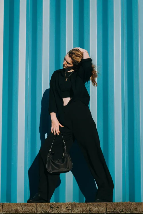 Thumbnail A Serendipitous Wall with Anna Sony A1 Sony 50mm 1.2 by Twohourdump - Modeling Magic