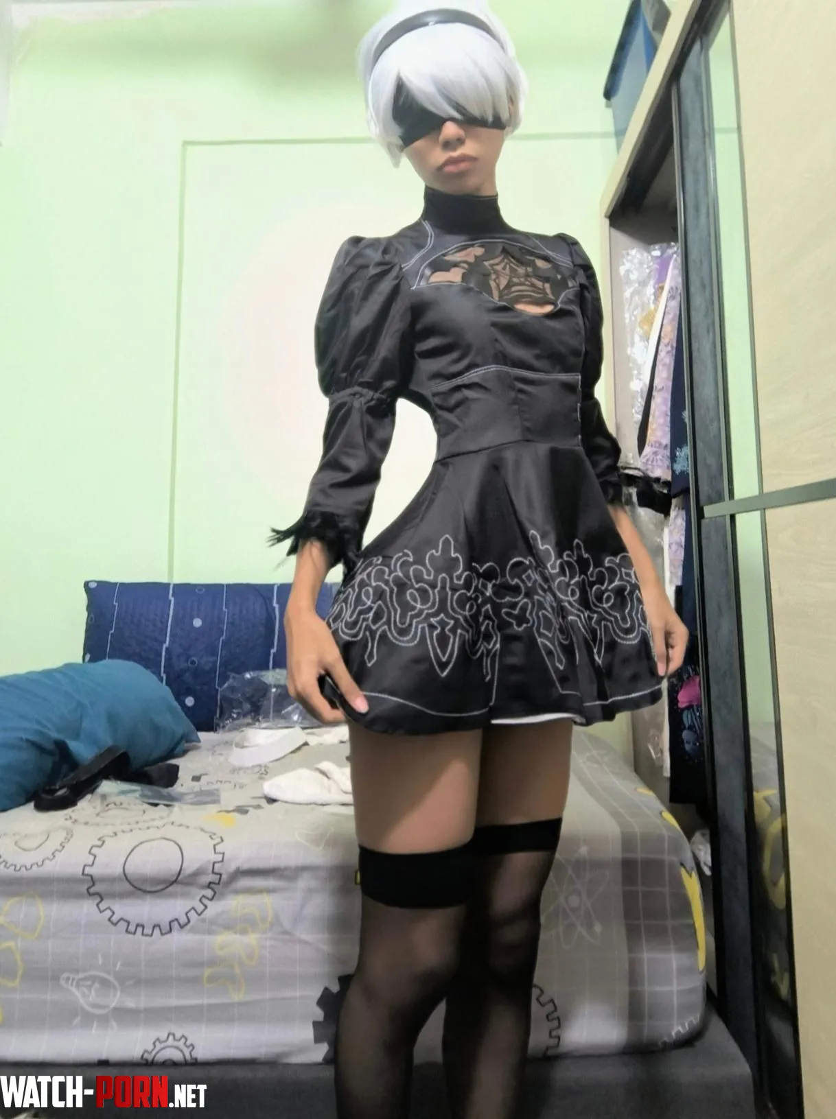 2B Cosplay by me by Pretend_March6364