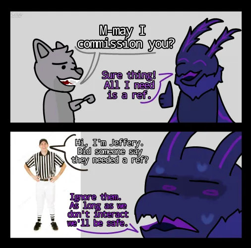 Thumbnail Silkav Warns of Dangers: Asking for Refs in Furry World