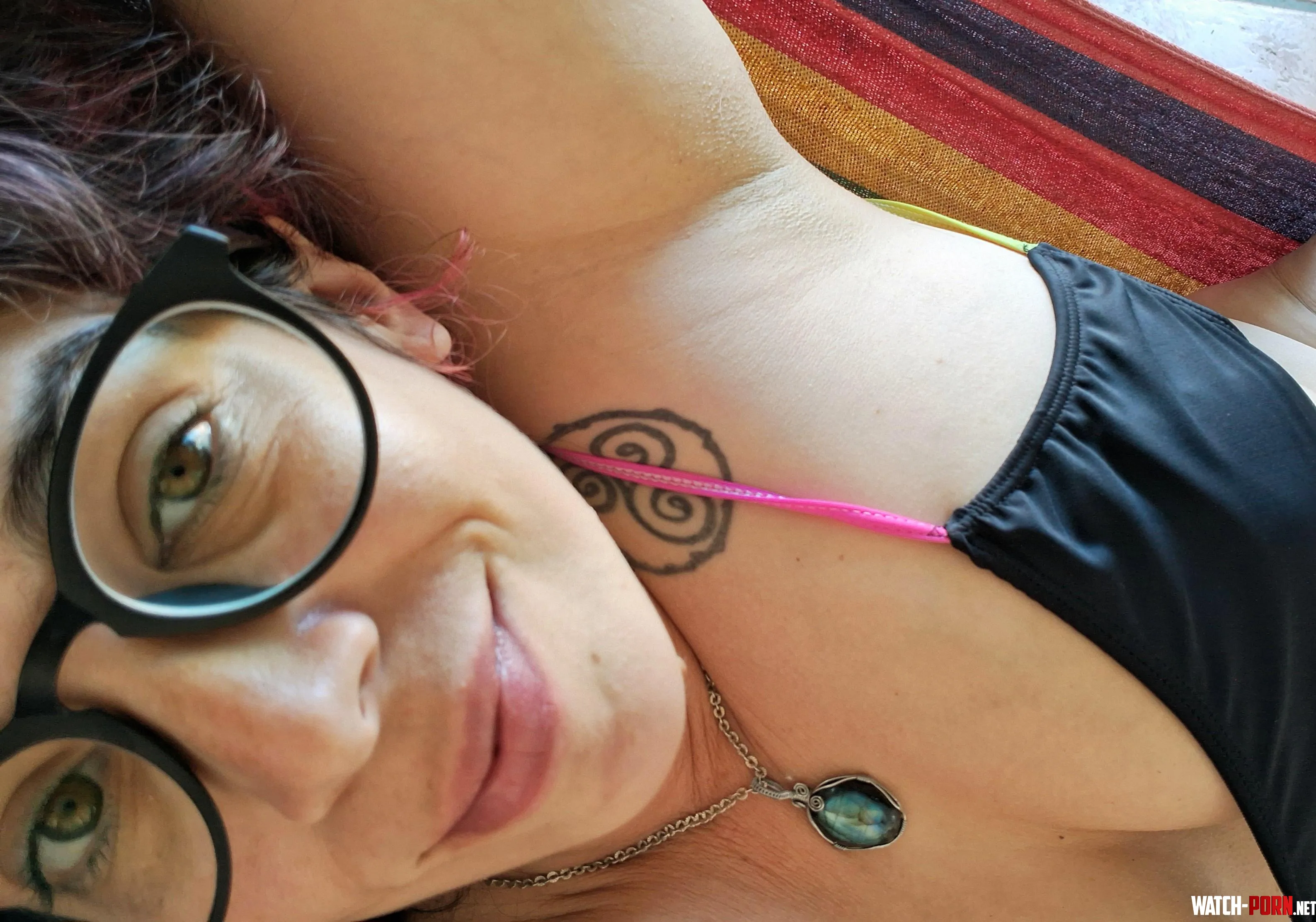 I love my hammock by Witchielavender