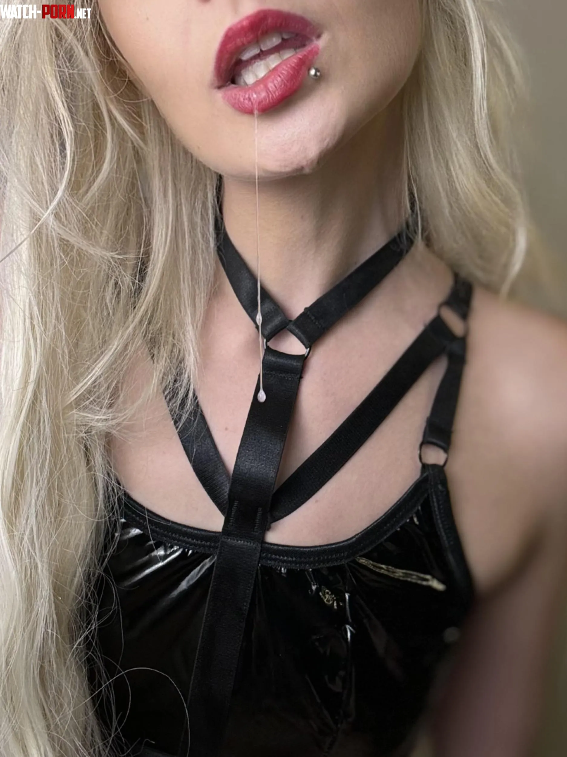 I love my spit fetish guys  by LanaPeaches__
