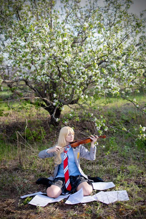 Thumbnail Embodying Kaori Miyazono from Your Lie in April | RuRuAlice | cosplaygirls